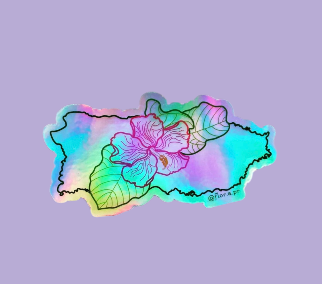 PR + Flor de Maga Holografico