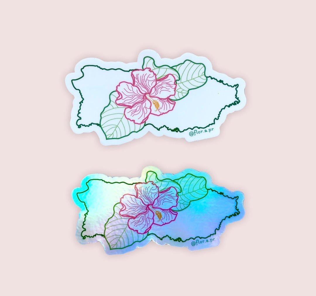 PR + Flor de Maga Holografico