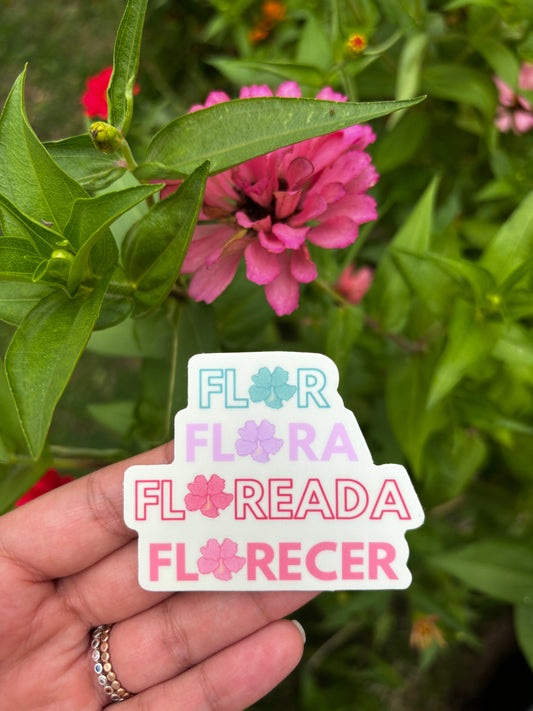 Flor flora floreada florecer