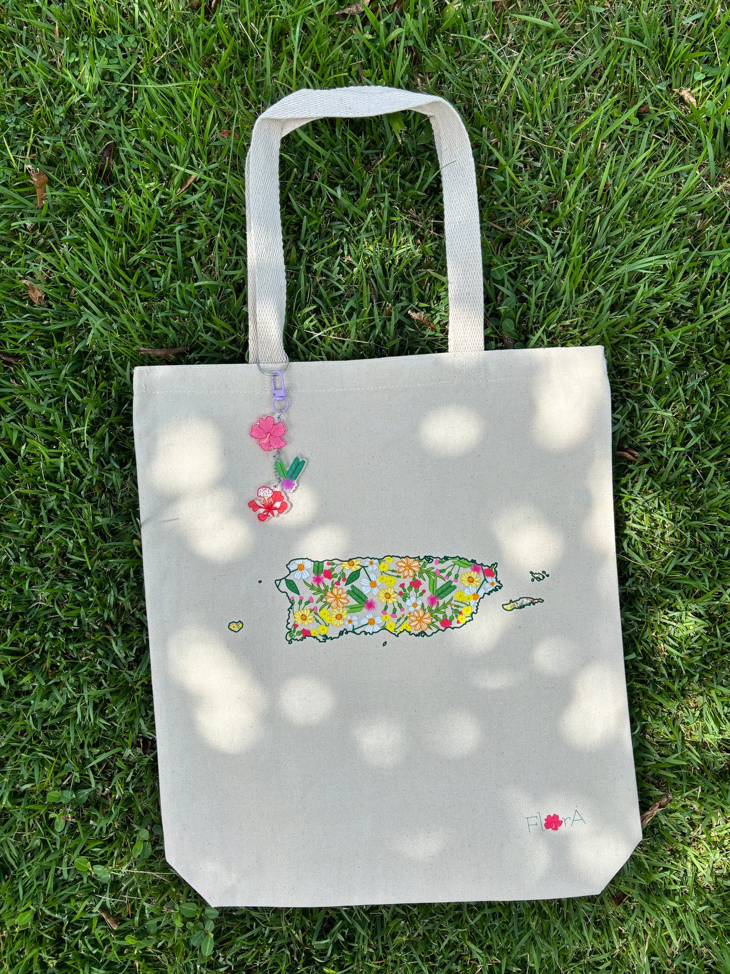 Flores de PR (bag charm)