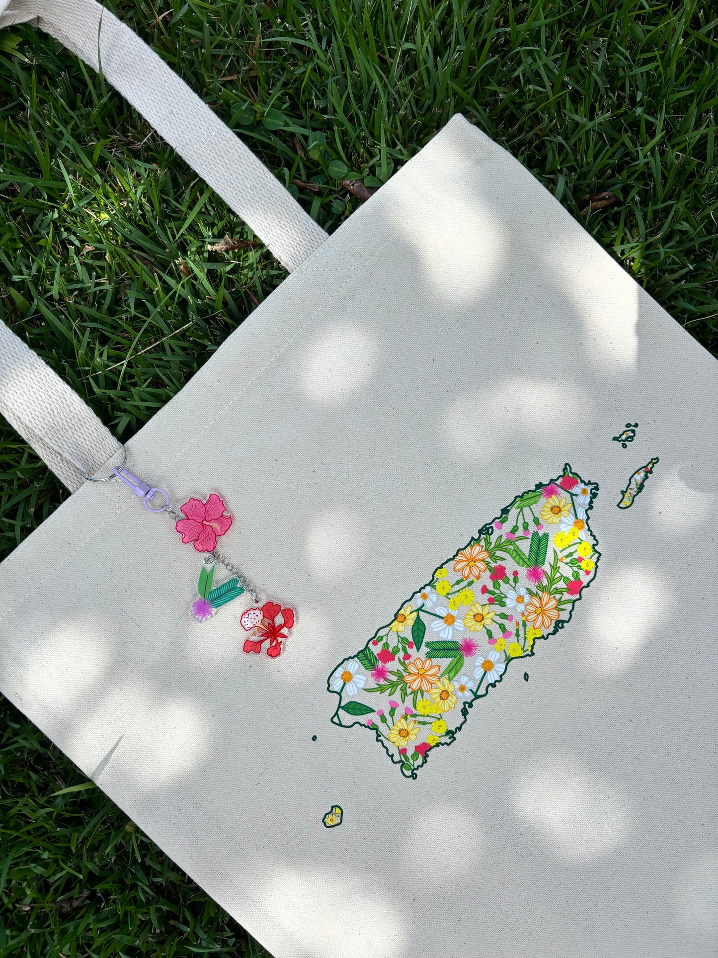 Flores de PR (bag charm)