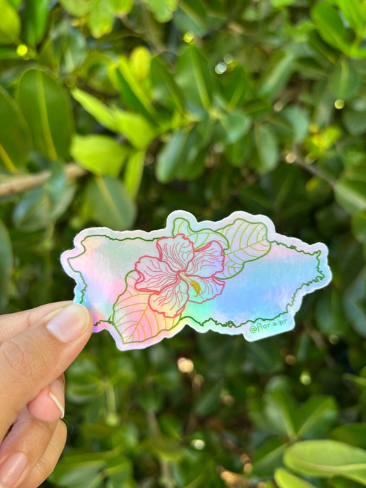 PR + Flor de Maga Holografico