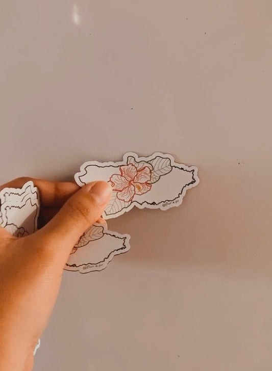PR mapa imán