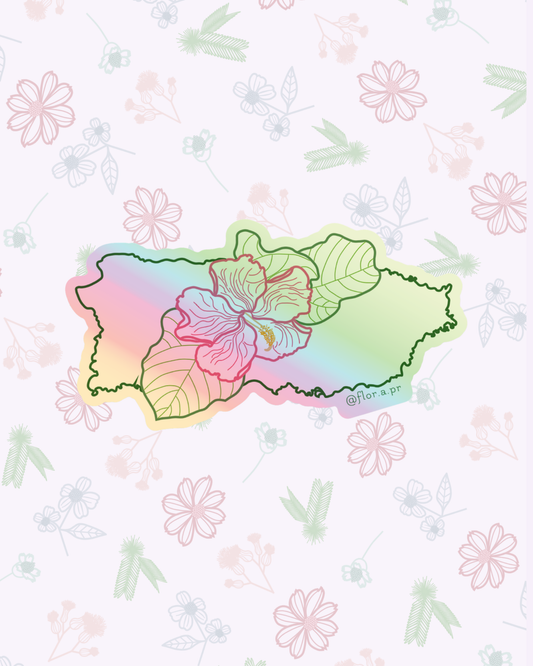 PR + Flor de Maga Holografico